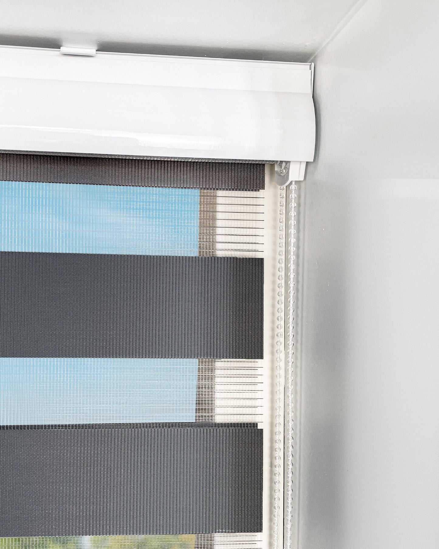 Duo Rolgordijn Lichtdoorlatend - Grijs - Op maat