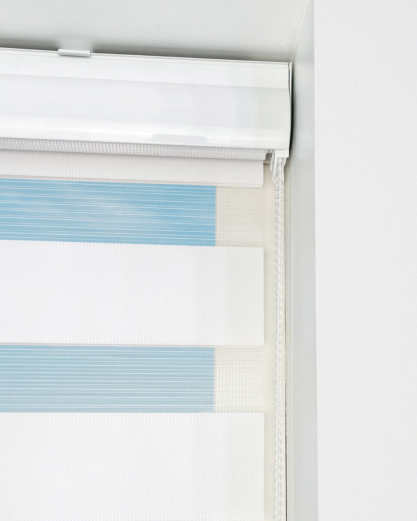 Duo Rolgordijn Lichtdoorlatend - Wit - Op maat