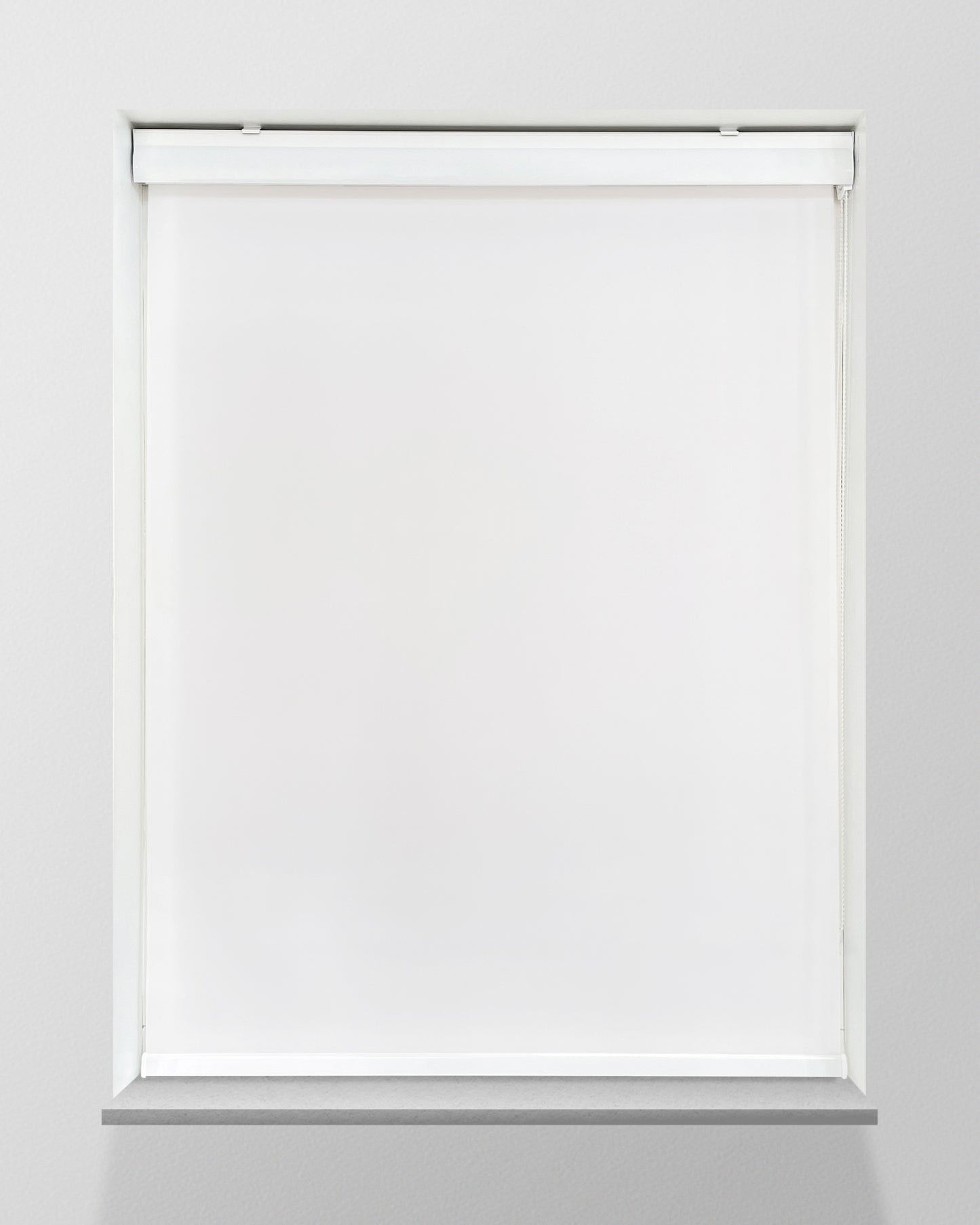 Rolgordijn lichtdoorlatend - Wit - Full Colour - Met cassette