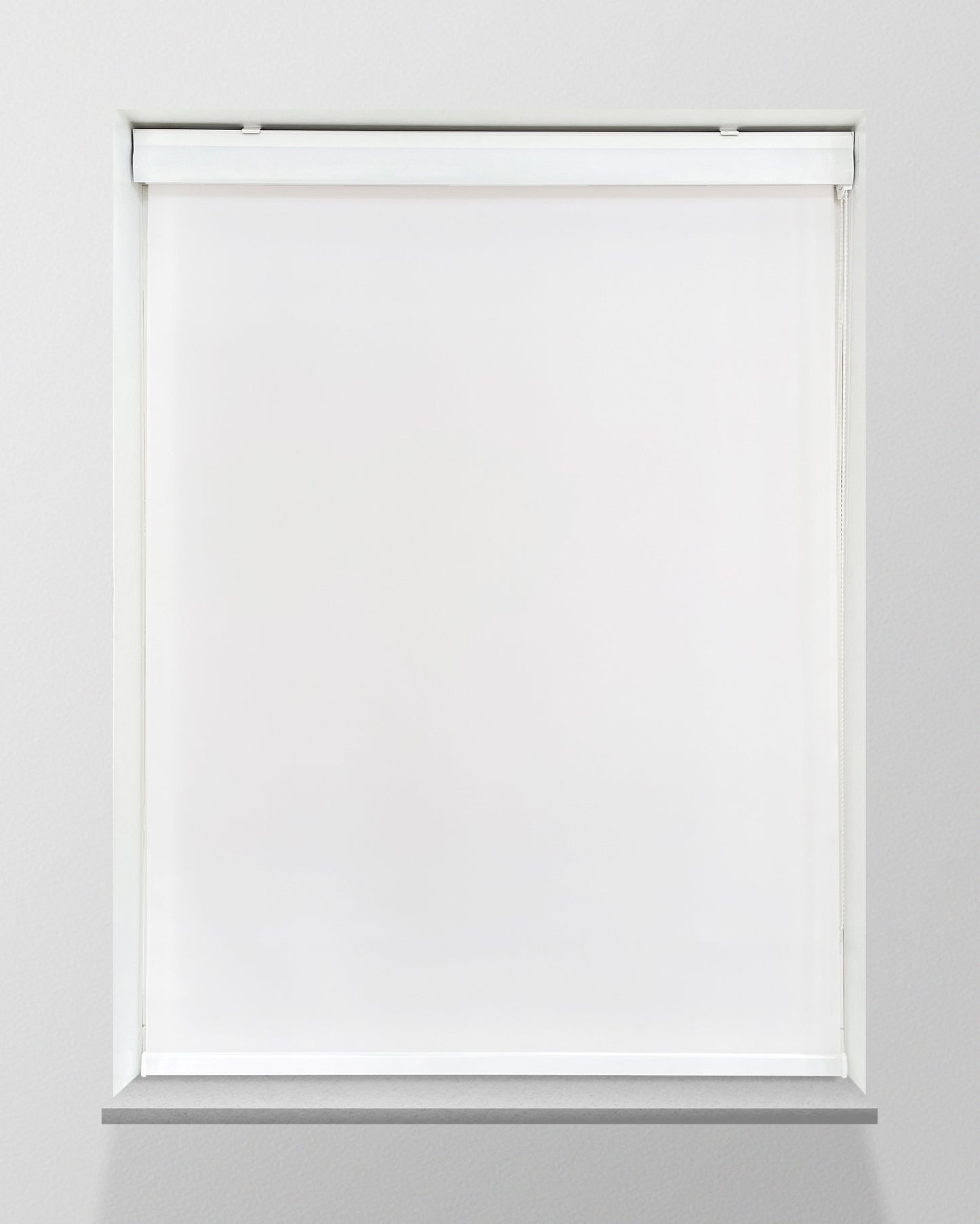 Rolgordijn lichtdoorlatend - Wit - Full Colour - Met cassette - Op maat